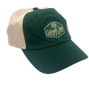 Colorado state rams trucker hat